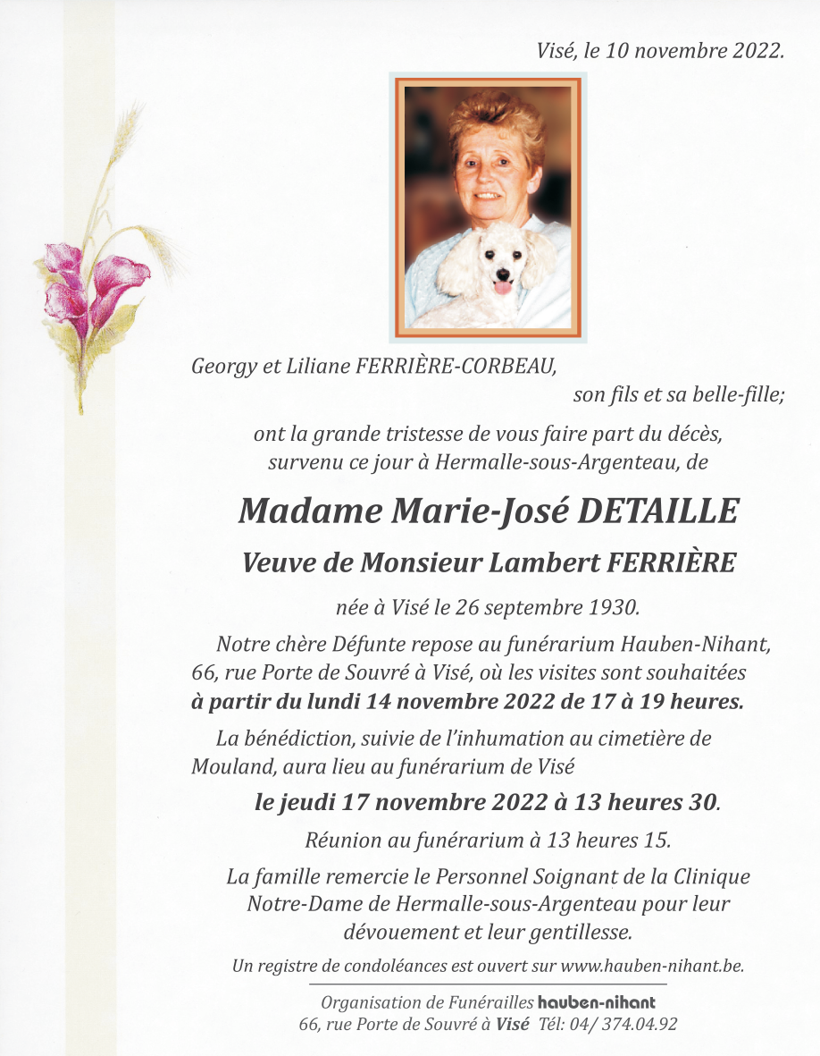 Image Annonce nécrologique