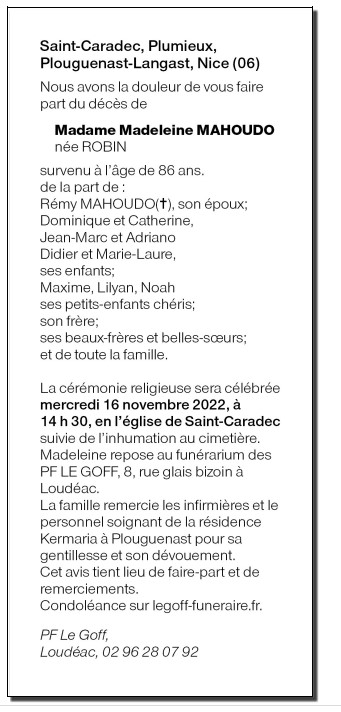 Image Annonce nécrologique