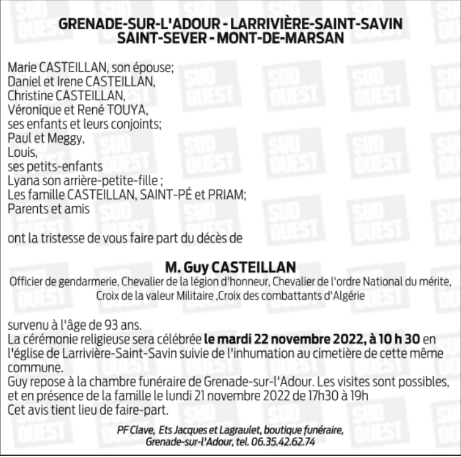 Image Annonce nécrologique