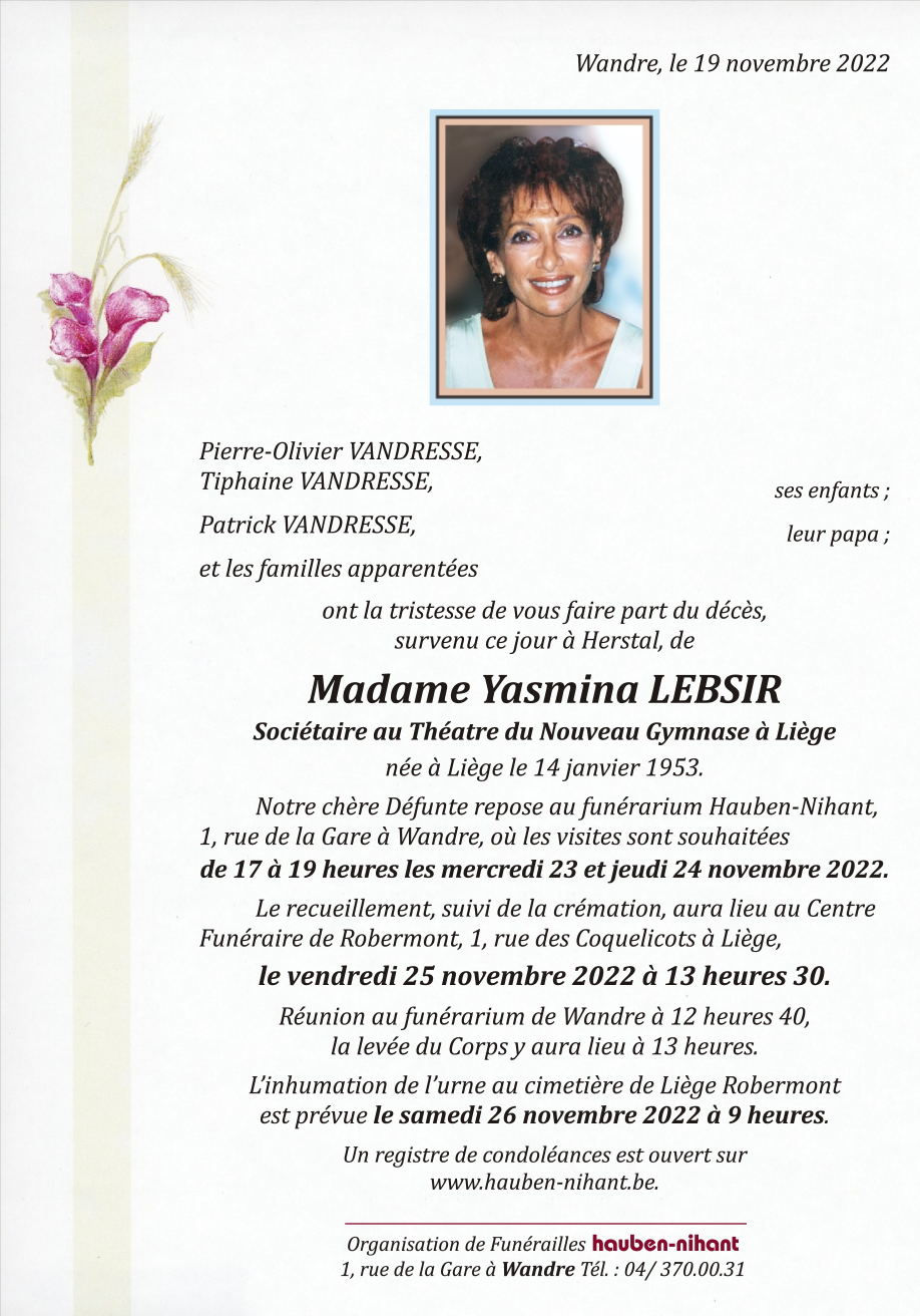 Image Annonce nécrologique