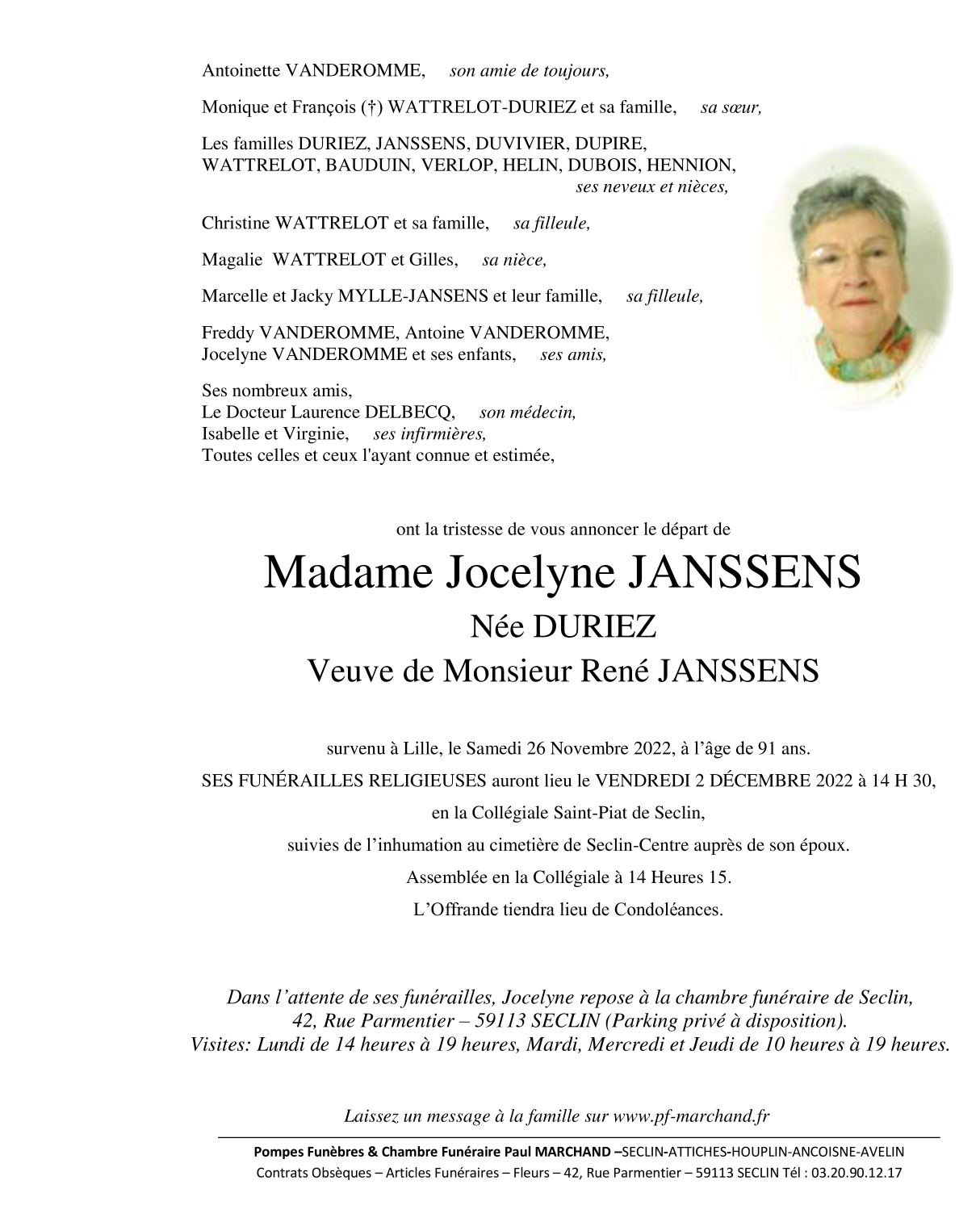 Image Pour voir le faire-part de Jocelyne Cliquez-ici