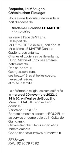 Image Annonce nécrologique