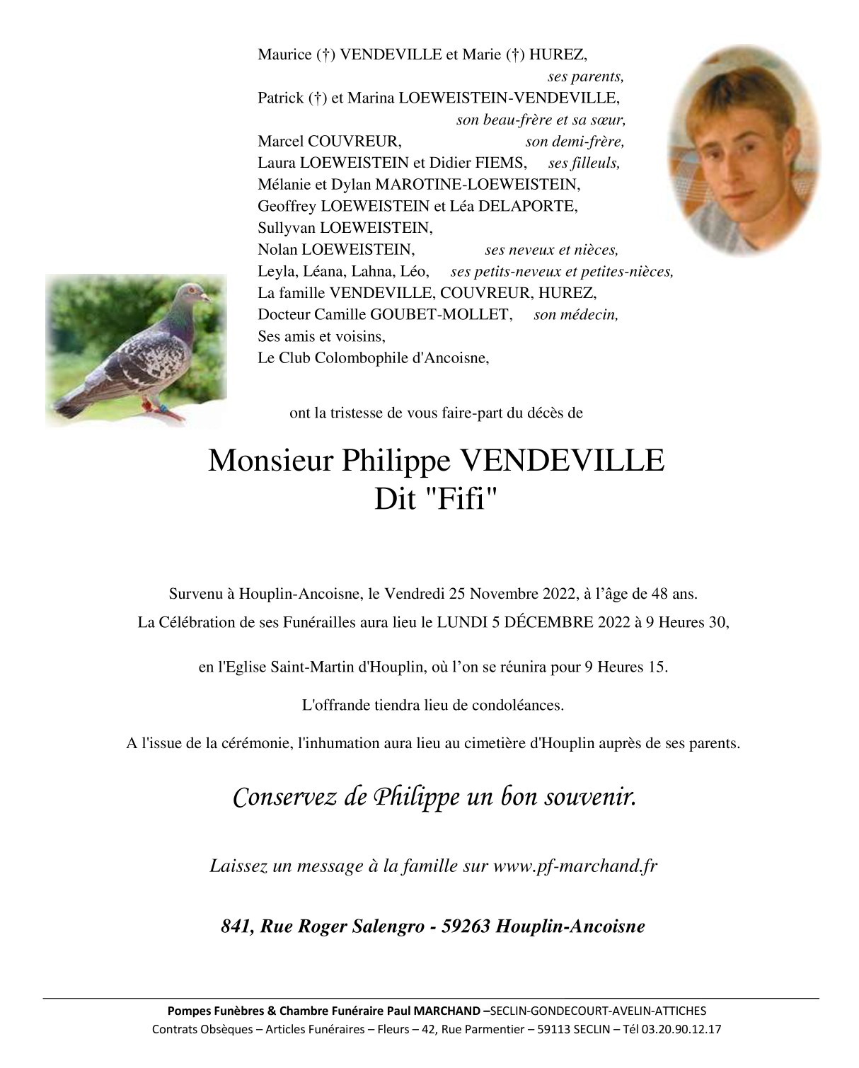 Image Pour voir le faire-part de Philippe Cliquez-ici
