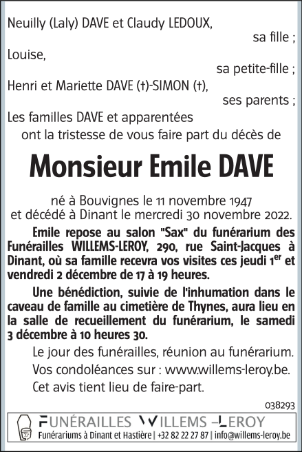 Image Annonce nécrologique
