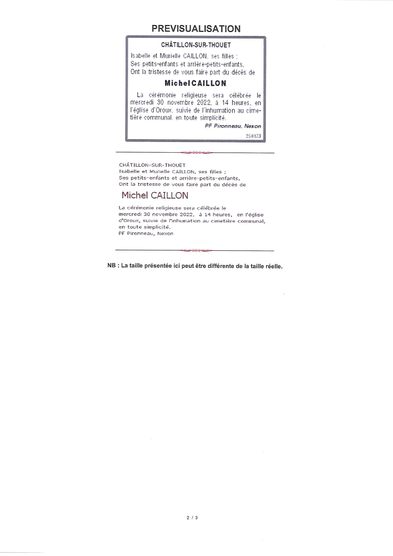 Image Annonce nécrologique
