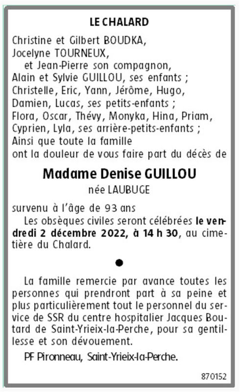 Image Annonce nécrologique