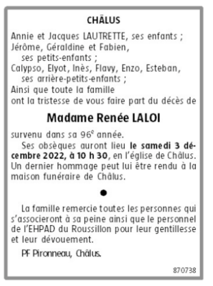 Image Annonce nécrologique