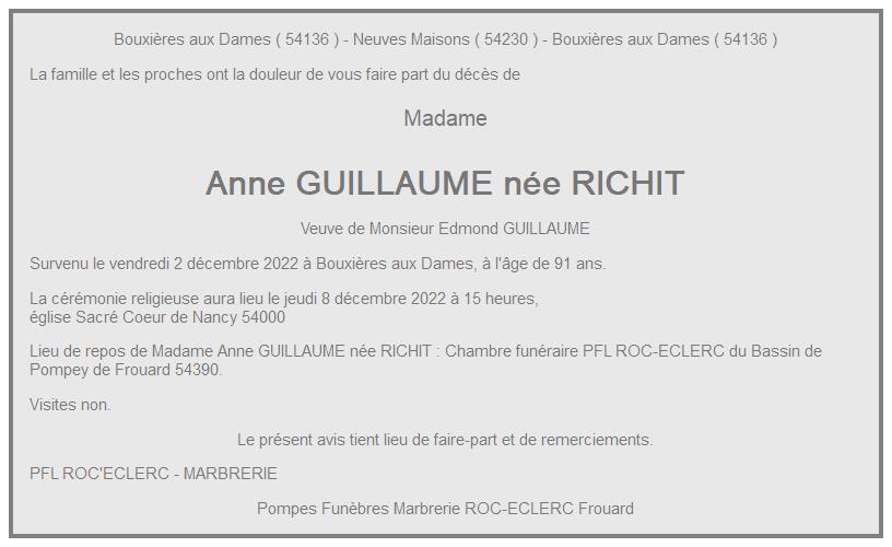 Image Annonce nécrologique