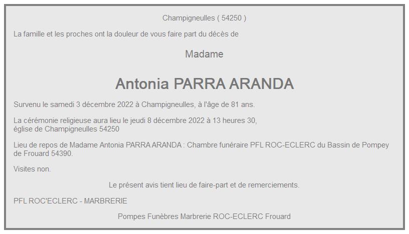 Image Annonce nécrologique