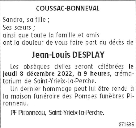 Image Annonce nécrologique