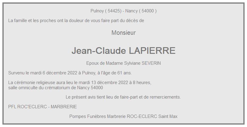 Image Annonce nécrologique