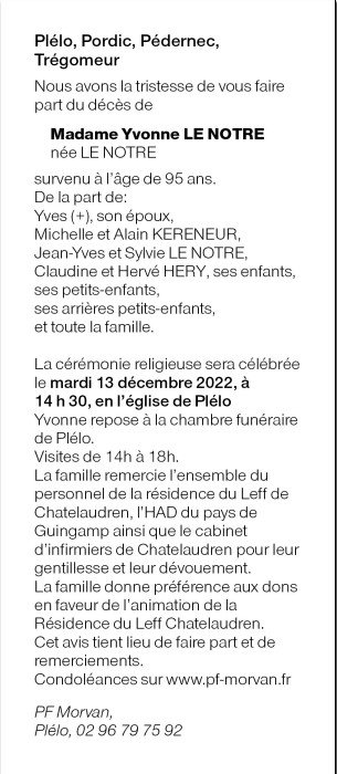 Image Annonce nécrologique