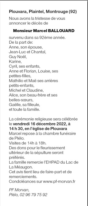 Image Annonce nécrologique