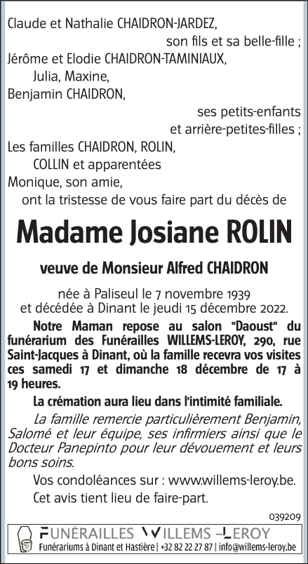 Image Annonce nécrologique
