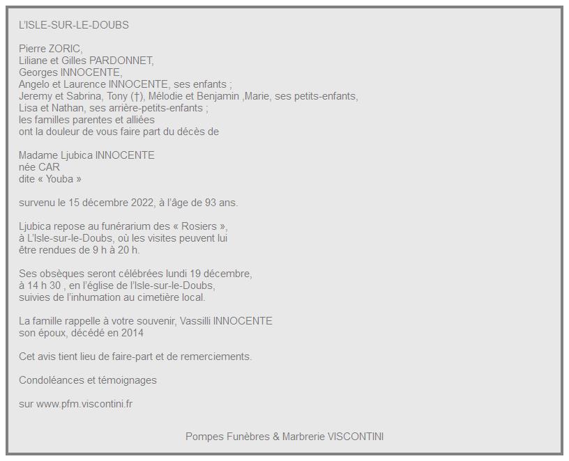 Image Annonce nécrologique