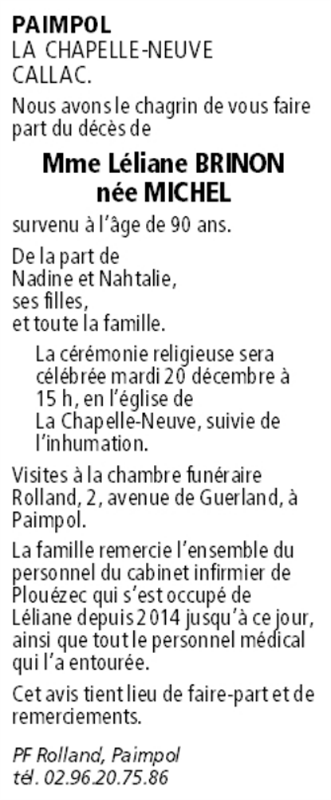 Image Annonce nécrologique