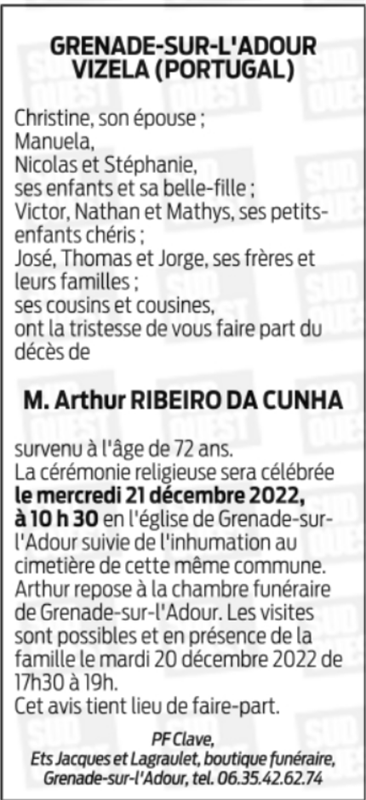 Image Annonce nécrologique