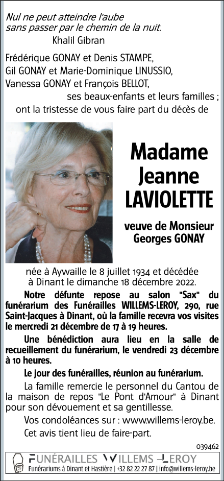 Image Annonce nécrologique