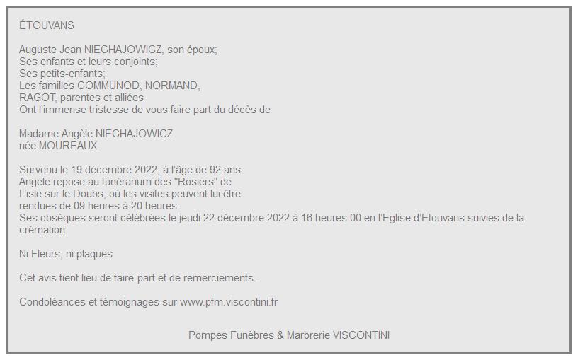 Image Annonce nécrologique