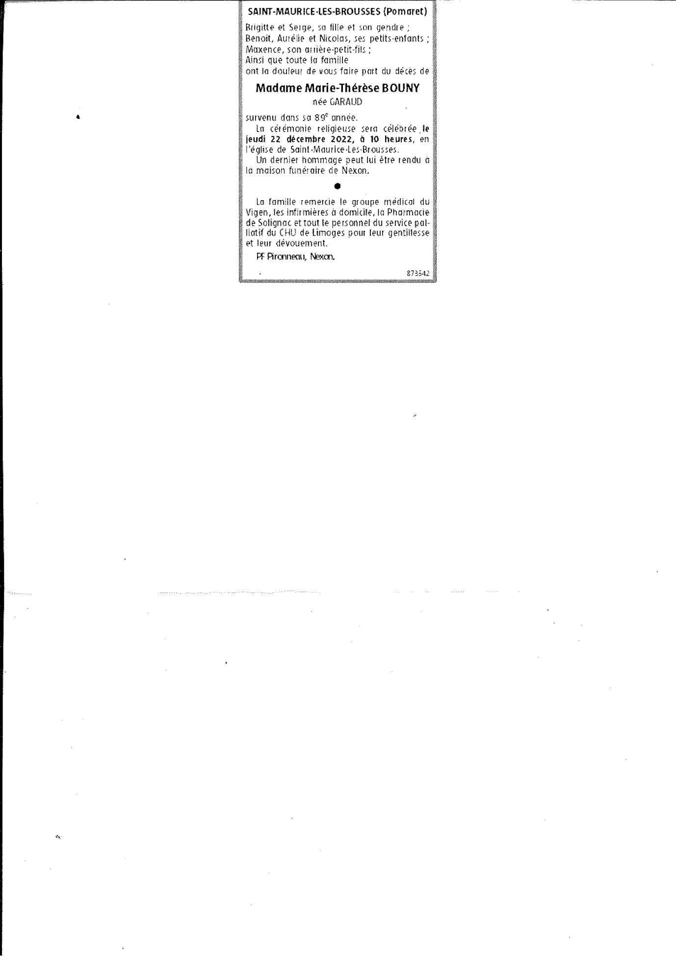 Image Annonce nécrologique