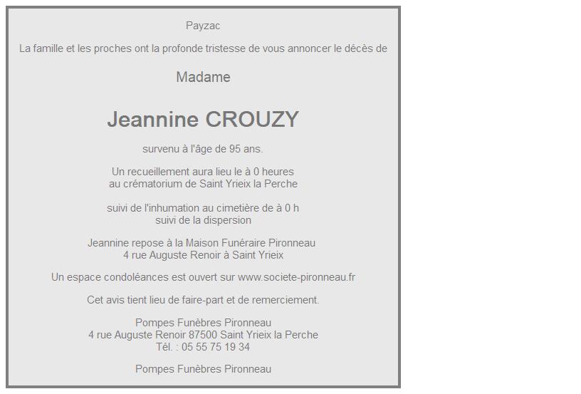 Image Annonce nécrologique