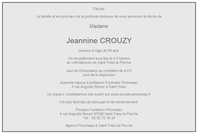 Image Annonce nécrologique