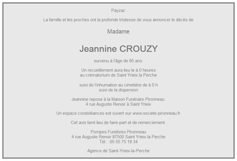 Image Annonce nécrologique
