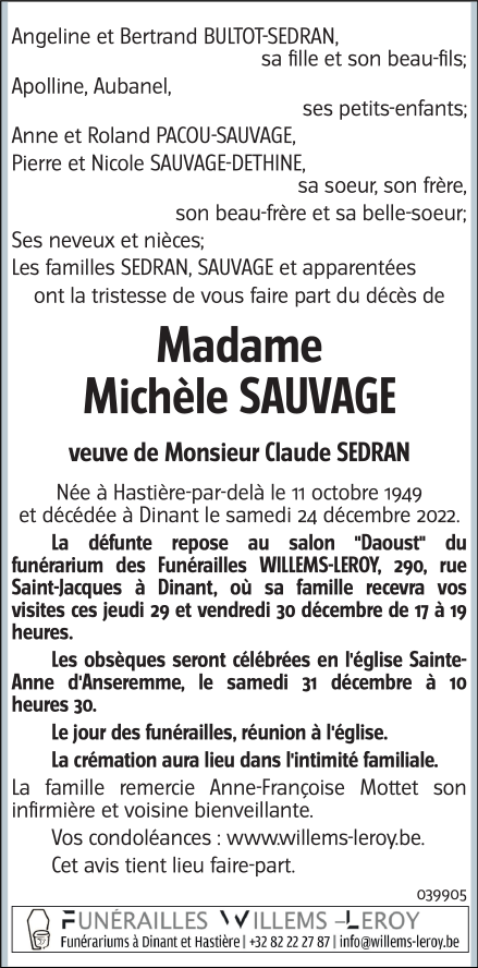 Image Annonce nécrologique
