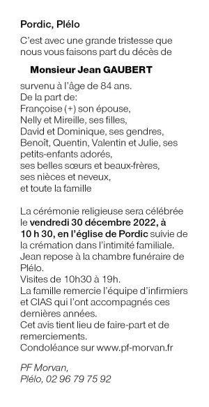 Image Annonce nécrologique