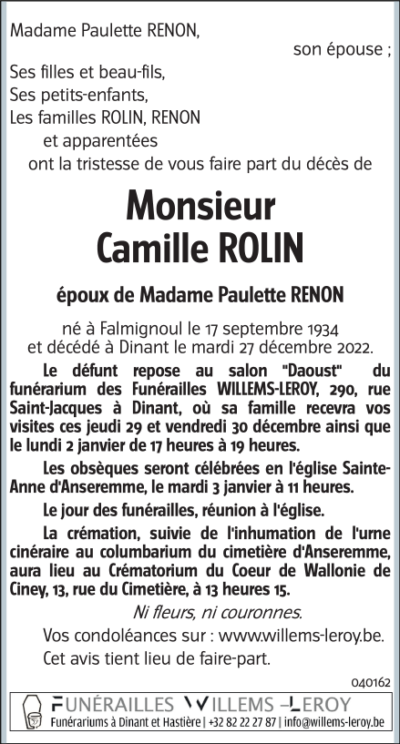 Image Annonce nécrologique
