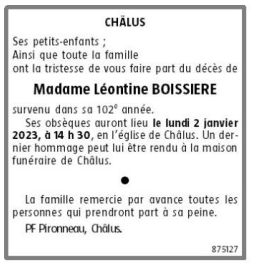 Image Annonce nécrologique