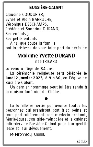Image Annonce nécrologique