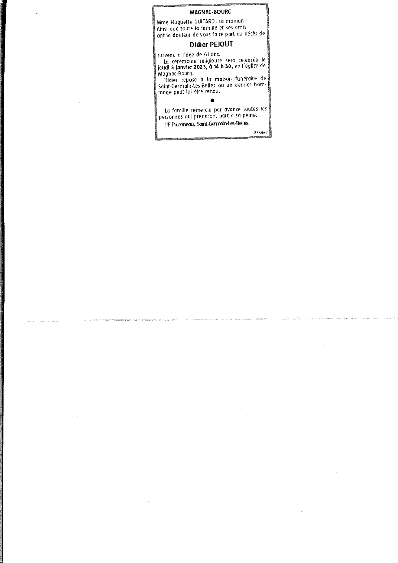 Image Annonce nécrologique