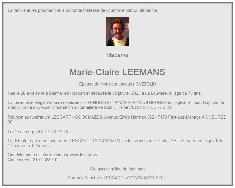 Image Annonce nécrologique