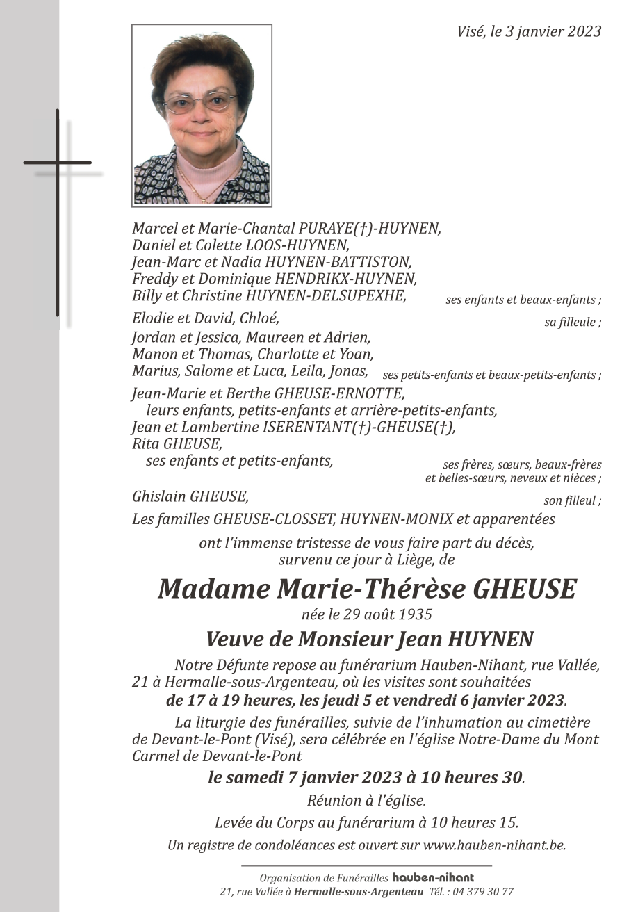 Image Annonce nécrologique