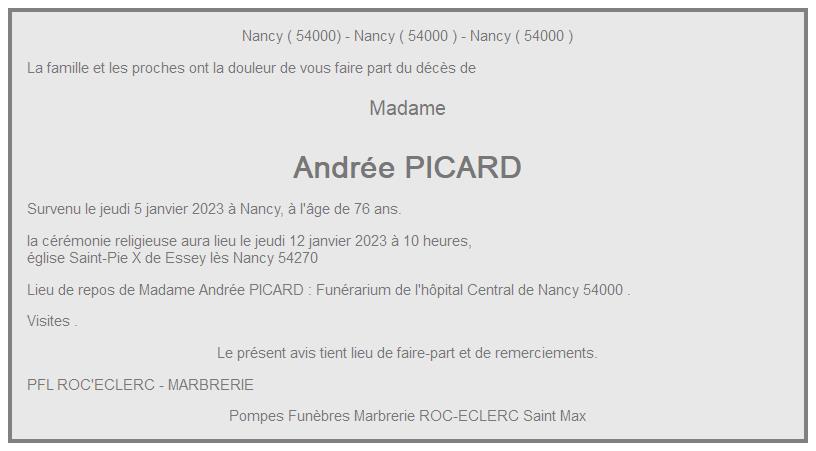 Image Annonce nécrologique