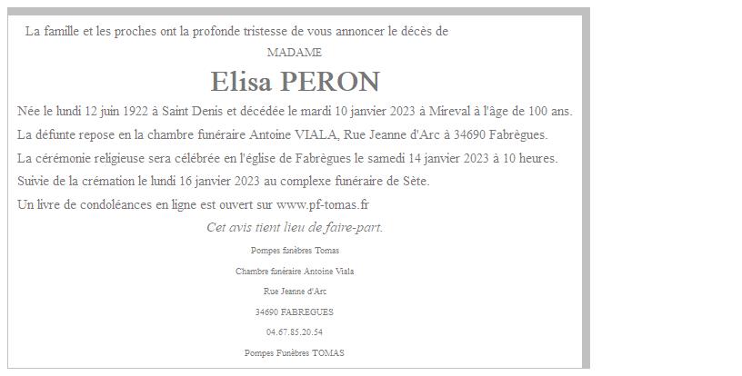 Image Annonce nécrologique