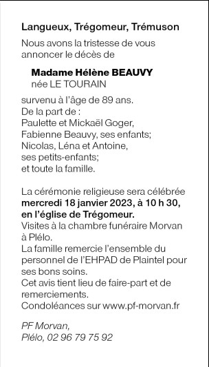 Image Annonce nécrologique