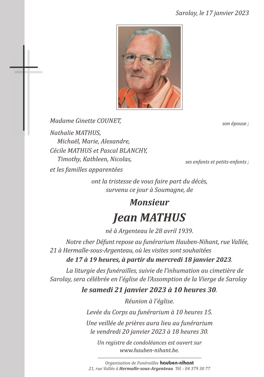 Image Annonce nécrologique