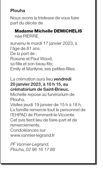 Image Annonce nécrologique