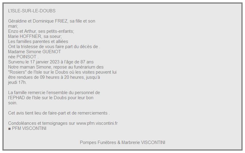 Image Annonce nécrologique
