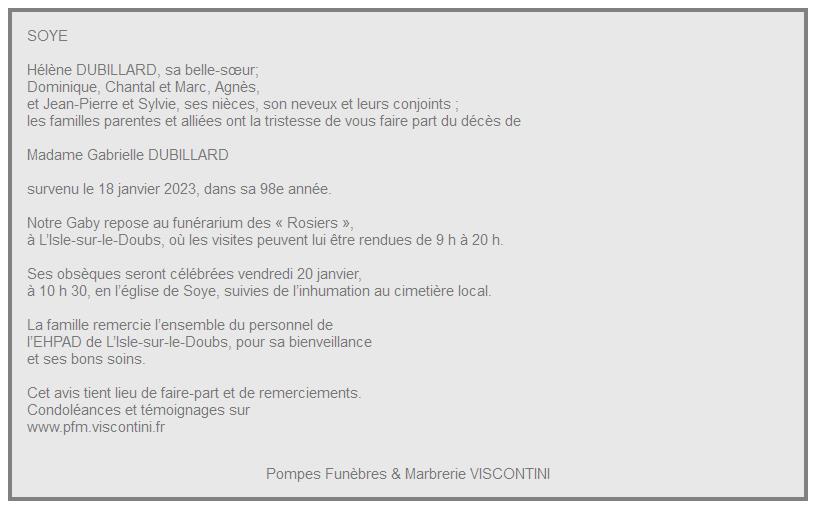 Image Annonce nécrologique