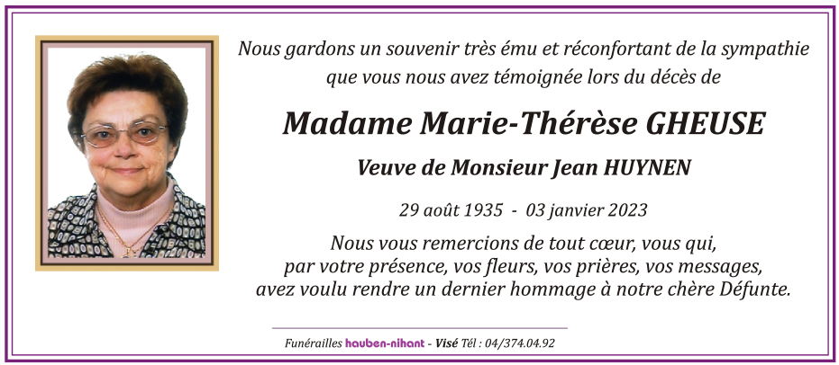 Image Remerciement