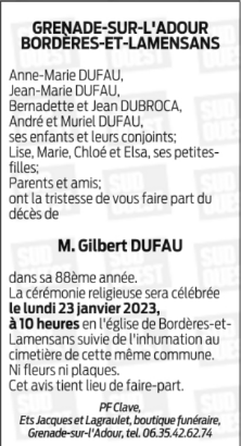 Image Annonce nécrologique