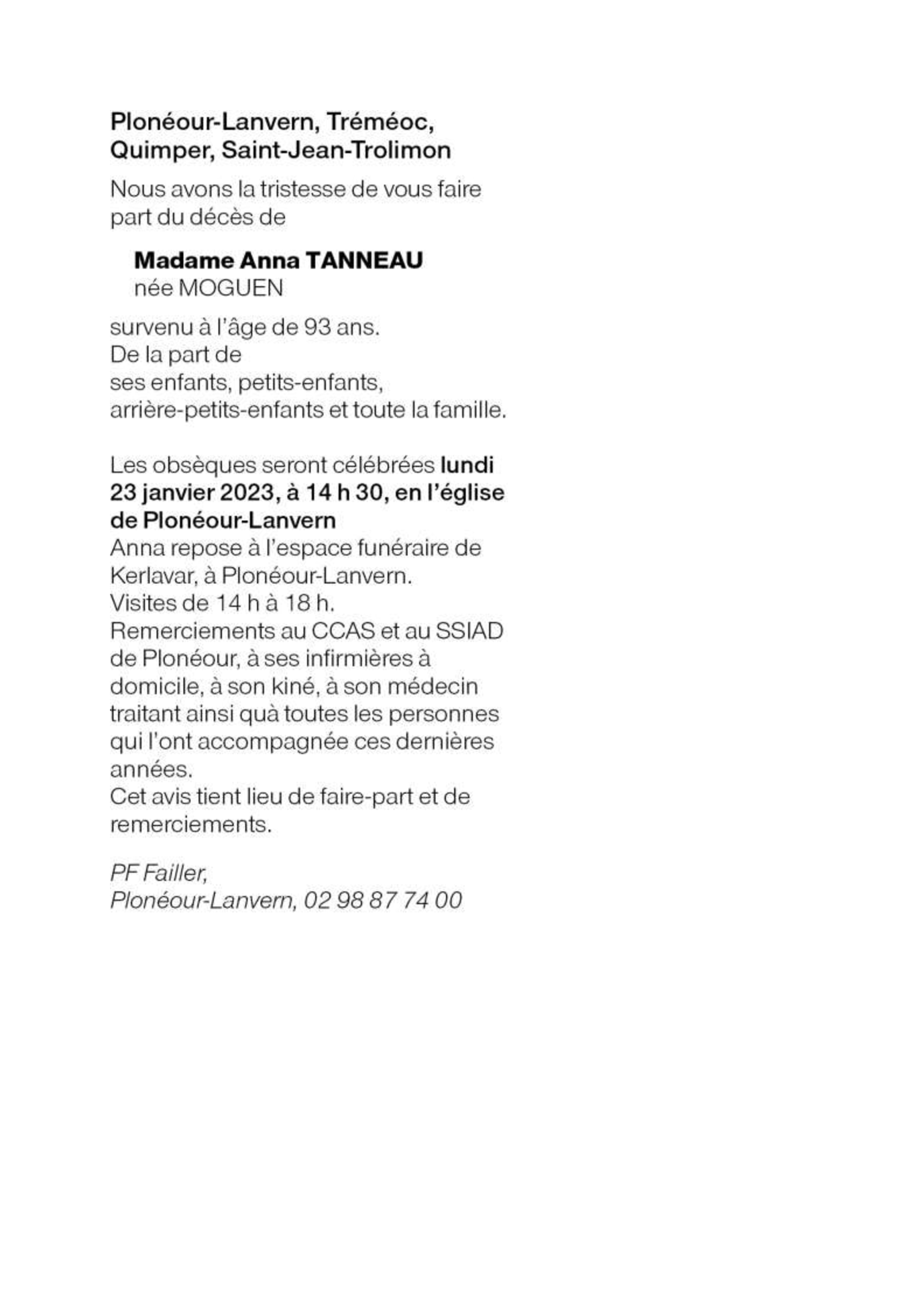 Image Annonce nécrologique