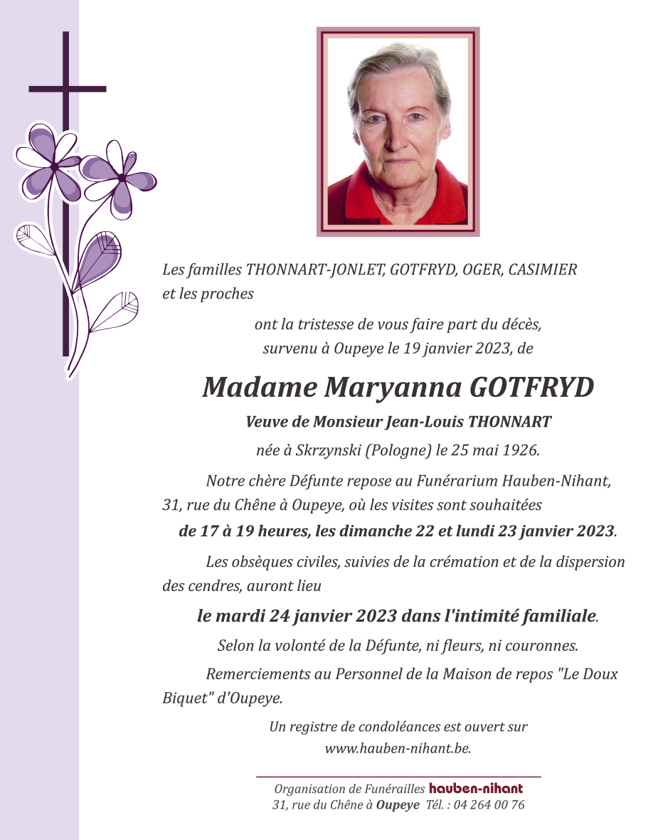 Image Annonce nécrologique