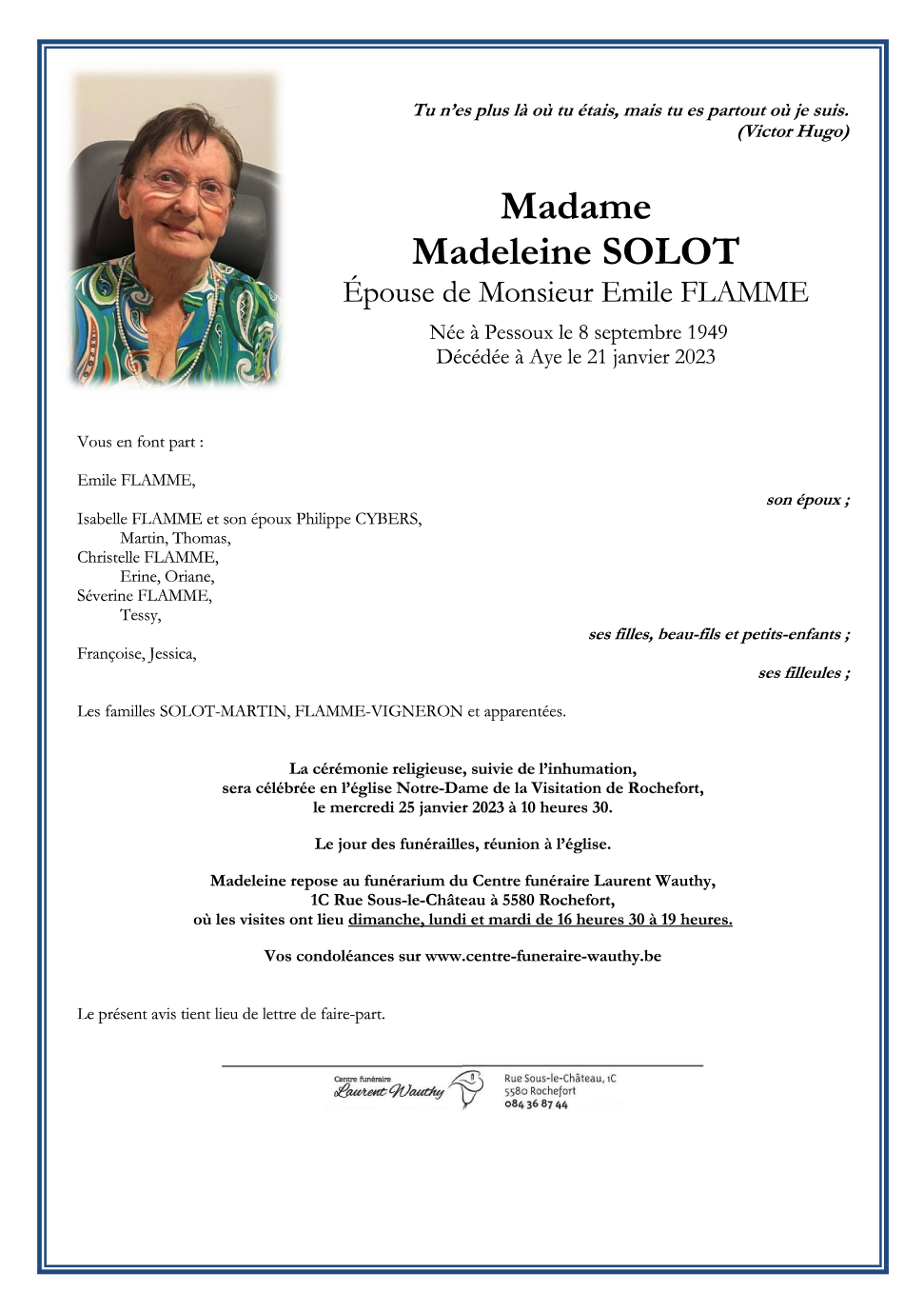 Image Annonce nécrologique