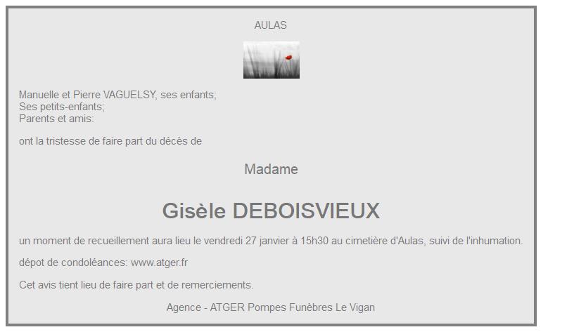 Image Annonce nécrologique