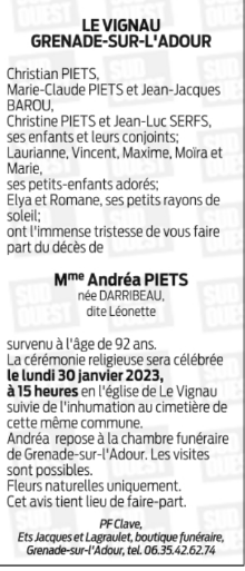 Image Annonce nécrologique