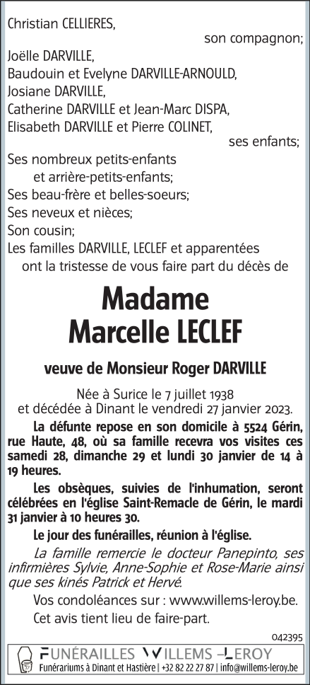 Image Annonce nécrologique